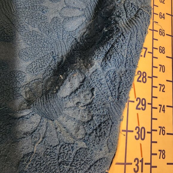 Shade Critters Textured Cut Out Daisy 1 Shoulder Swimsuit Blue Size 10, - Picture 11 of 13